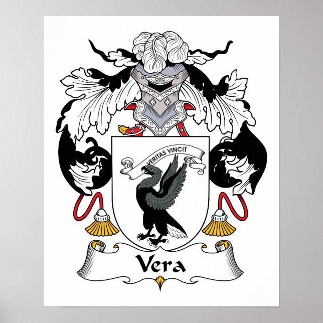 Poster Vera Family Crest (Frente)