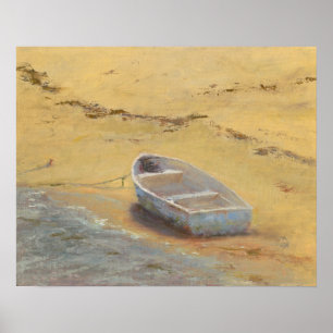 Poster Verão - Barco na margem