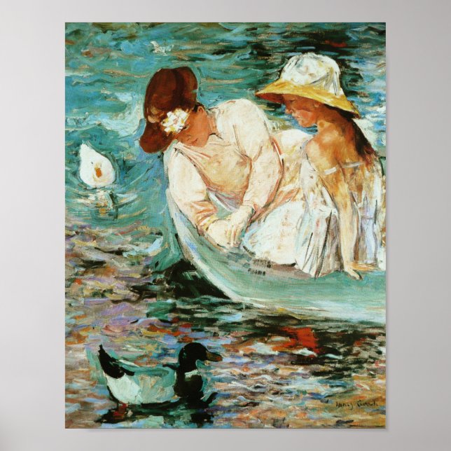 Poster Verão de Mary Cassatt (Frente)
