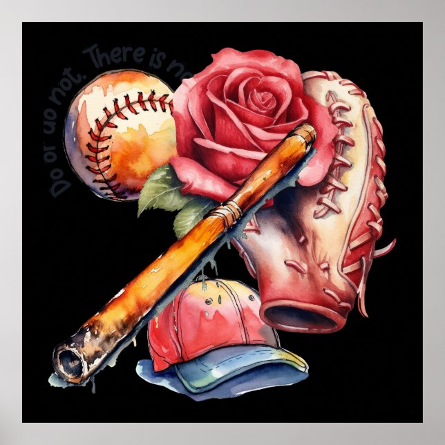 Poster Verão de Softball (Frente)