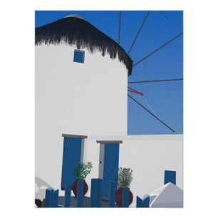Póster Verão na Grécia