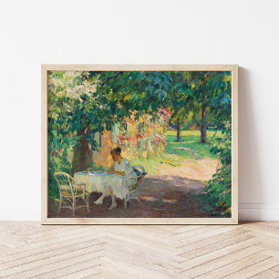 Poster Verão no Jardim Edward Cucuel