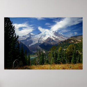 Poster Verão no Monte Rainier