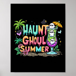 Poster Verão Quente Ghoul Verão Divertido Vibes Summerwee