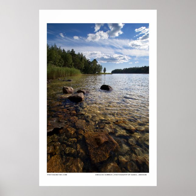 Póster Verão sem fim (Frente)