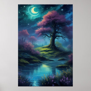 Poster Verdade da Lua, Árvore Majestosa