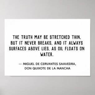 Poster Verdade Nunca Quebra Cotação