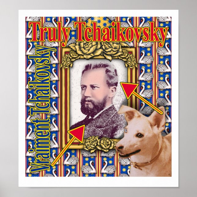 Póster Verdadeiramente Tchaikovsky (Frente)