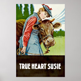 Poster Verdadeiro Coração Susie Filme Clássico de 1919