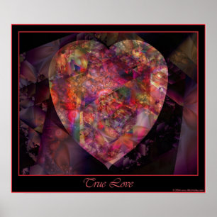 Poster verdadeiro do amor
