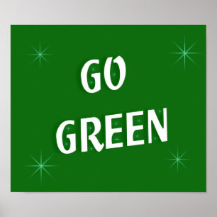 Póster Verde