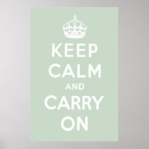 Póster Verde de Seaglass