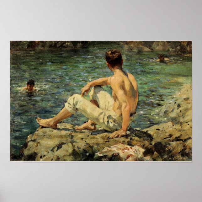 Poster Verde e Dourado (Frente)