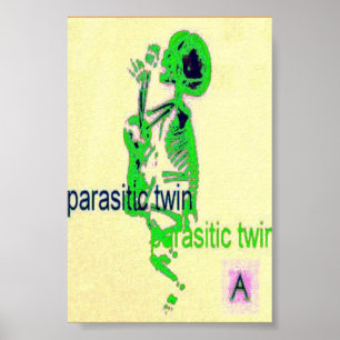 Póster Verde gêmeo parasítico (do poster)