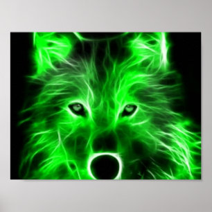 Poster verde legal do lobo