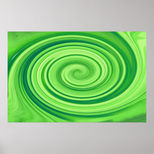 Póster Verde limão Whirlpool (Frente)