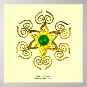 PÓSTER VERDE TALISMAN