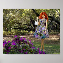 Póster Verdi e Houston Zoo Florals
