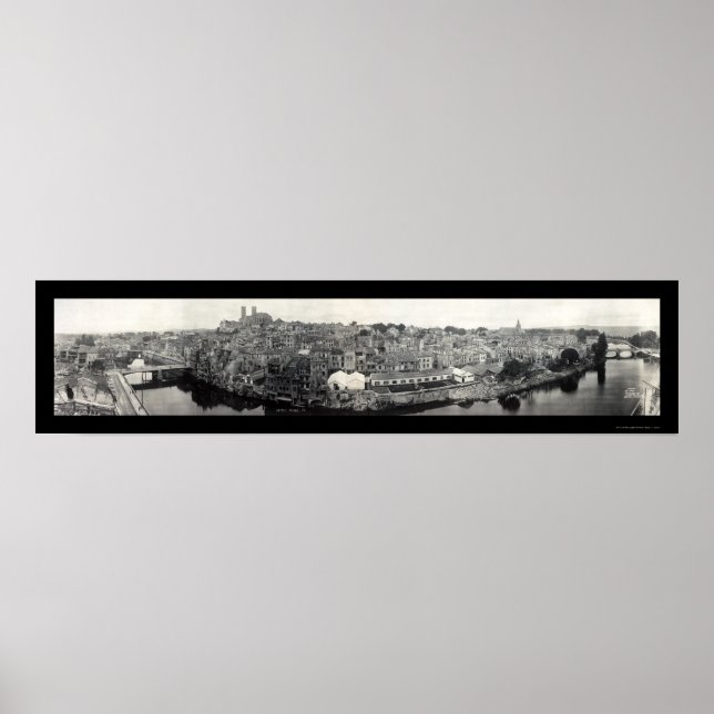 Póster Verdun France WI Damage Foto 1919 (Frente)