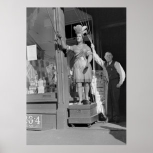 Poster Verificação da axila, os anos 30