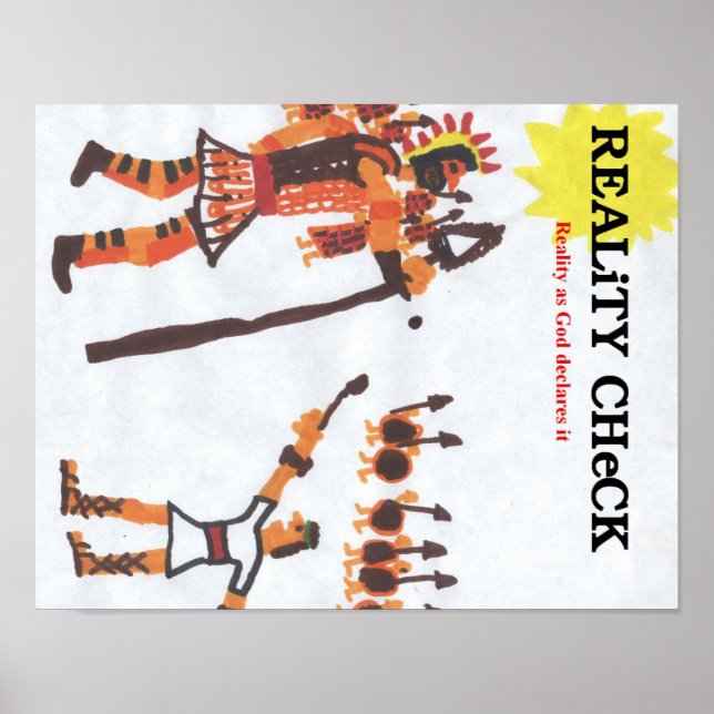 Poster Verificação de Realidade - David & Goliath (Frente)