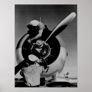 Póster Verificação do motor