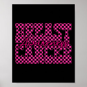 Poster Verificamos O Cancer Da Mama Em Outubro Vestimos O