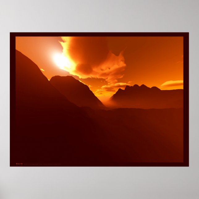 Poster Vermelho (Frente)