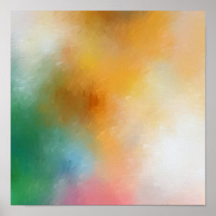 Poster Vermelho Amarelo Azul, Abstrato, Cor-de-rosa moder