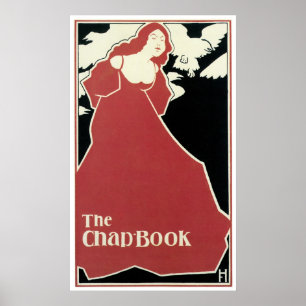 Poster ~ vermelho da senhora o livro da rachadura