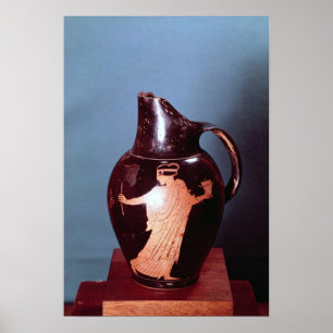 Póster Vermelho-figura oinochoe do sótão
