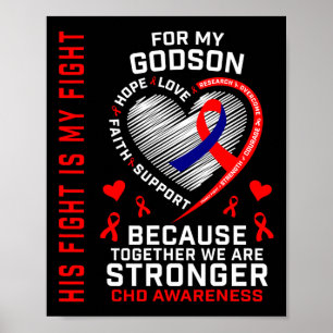 Poster Vermelho Sua Luta É Minha Luta Contra Deus Chd Sen