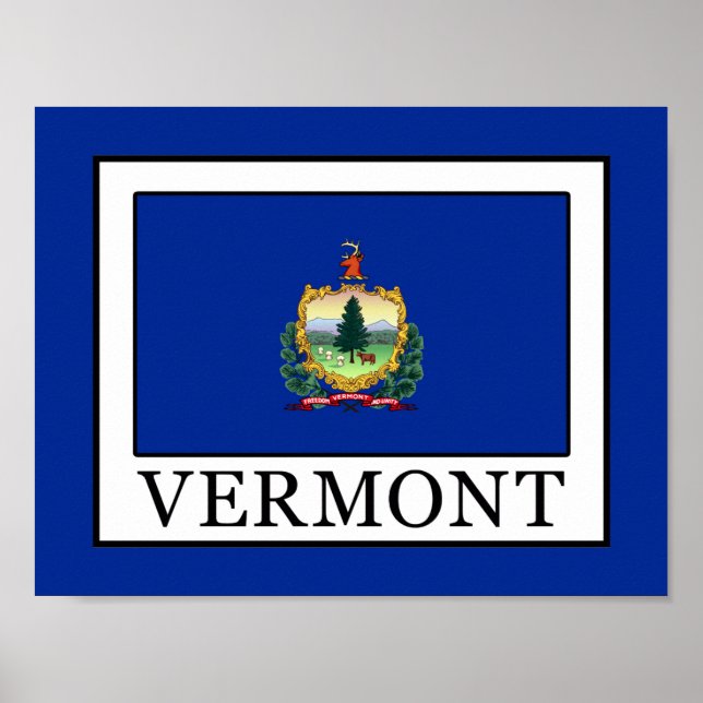 Póster Vermont (Frente)