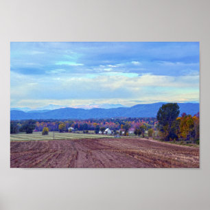 Poster Vermont Countryside no outono
