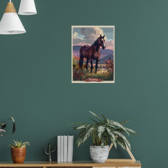Poster Vermont Horse (Sala de Estar 1)