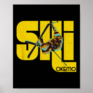 Poster Vermont Okemo Mountain Ski