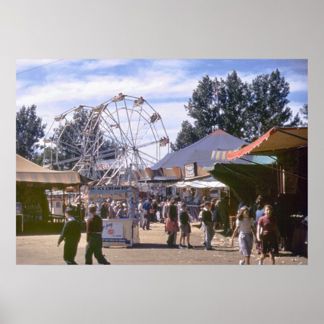 Poster Vermont State Fair, 1941 (Frente)