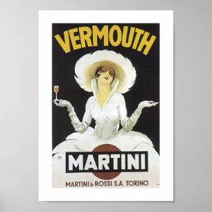 Poster Vermouth Martini