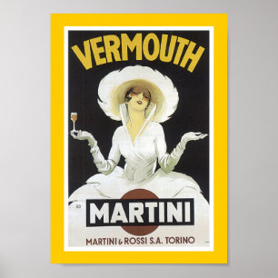 Póster Vermute Martini