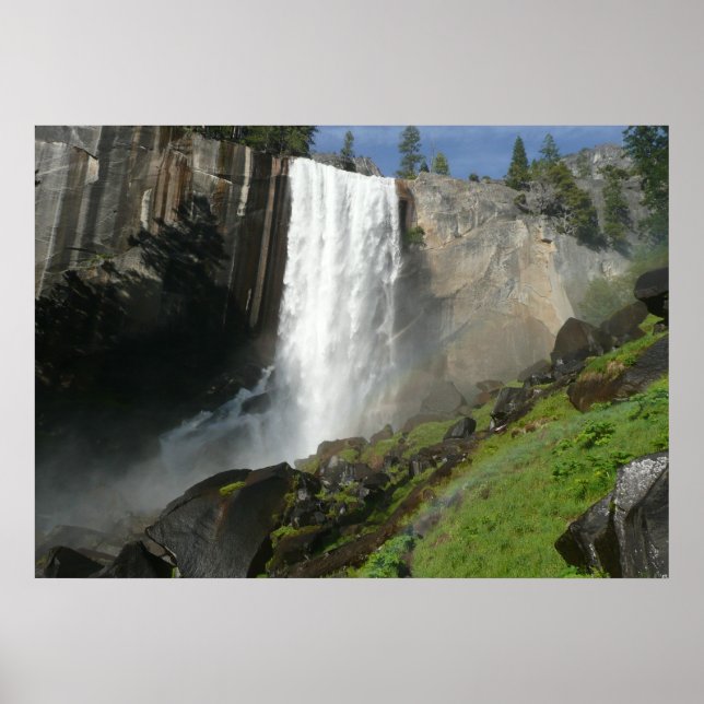Póster Vernal Cai no Parque Nacional Yosemite (Frente)