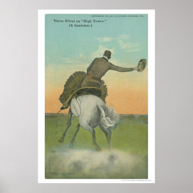 Poster Verne Elliott na Alta Torre. (Frente)