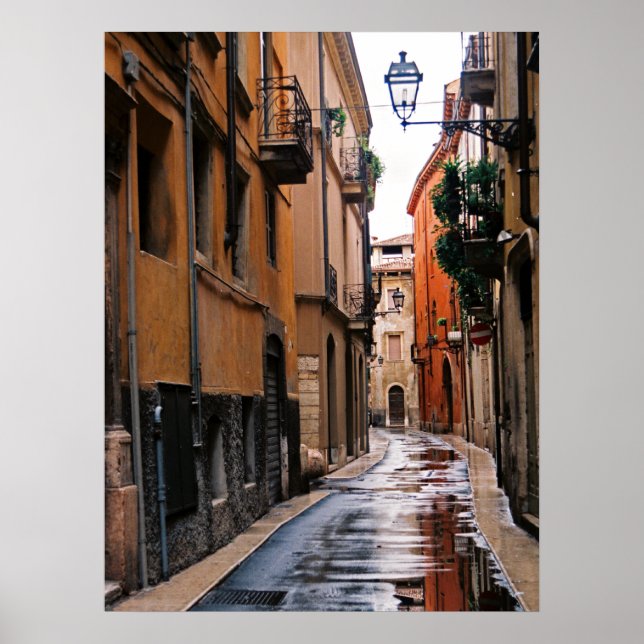 Póster Verona, Itália (Frente)