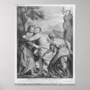 Poster Veronese entre o vício e a virtude