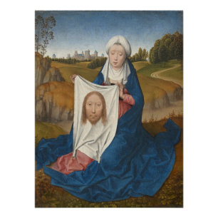 Póster Veronica do St., c.1470-1475 (óleo no painel)