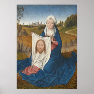 Poster Veronica do St., c.1470-1475 (óleo no painel)