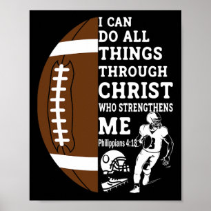 Poster Versículo Bíblico Motivacional Presentes Cristãos