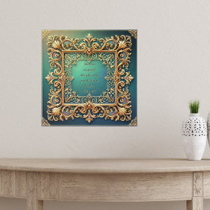 Poster Verso da Bíblia Personalizável do Quadro de Discag