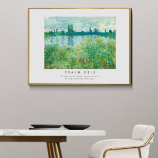 Poster Verso Da Bíblia Psalm 23:2