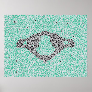 Póster Vertebrae Cervical Trabalho de arte da Anatomia Ch