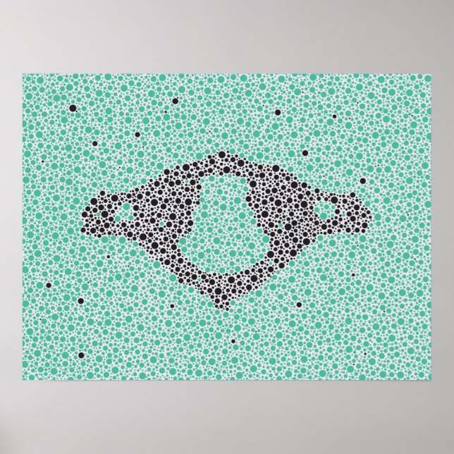 Póster Vertebrae Cervical Trabalho de arte da Anatomia Ch (Frente)